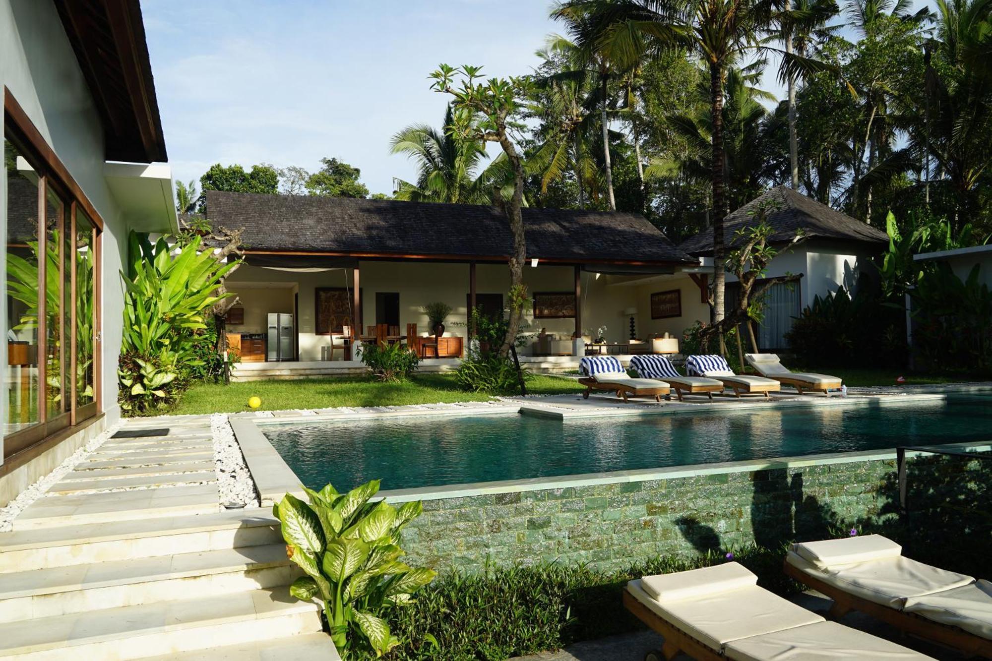 Santun Luxury Private Villas Ubud Szoba fotó